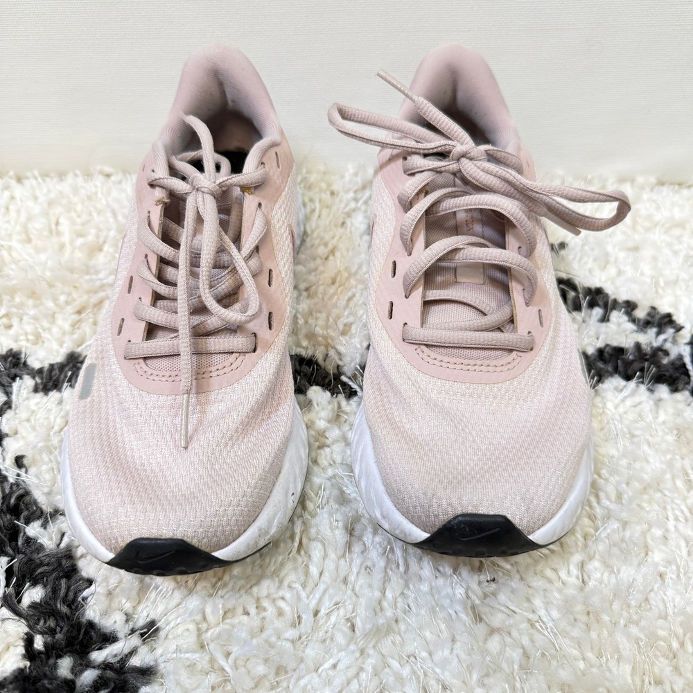 NIKE Pink Revolution 5 Mesh Lace Up Running Shoes 6.5